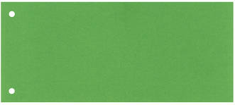 Розділювачі сторінок-закладки картонні Esselte зелені, 100 штук.арт.624447