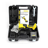 Акумуляторна болгарка DeWalt DCG405NT 48 V, 6 AH, Девольт з регулятором обертів, КШМ, фото 5