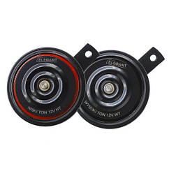 EL 100 701 / Сигнал звуковий дисковий 12V, Ø92 мм (2 шт.)