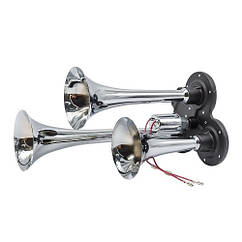 Cигнал звуковий повітряний "дудка" 24V 3-тоновий Elegant EL 100 708 (SL-1007C)