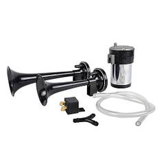 Cигнал звуковий повтярний "дудка" 12V 2-тоновий Elegant (EL 100 742)