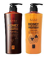 Набор для волос Daeng Gi Meo Ri Honey Therapy Treatment Set Медовая терапия Шампунь 500 мл Кондиционер 500 мл
