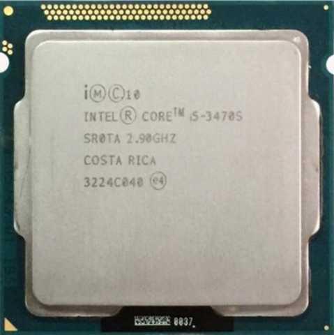 Процесор Intel Core i5-3470s 4 ядра 2,90 GHz / 6 Mb Кеш / 5 GT / s / HD Graphics 2500 / s1155