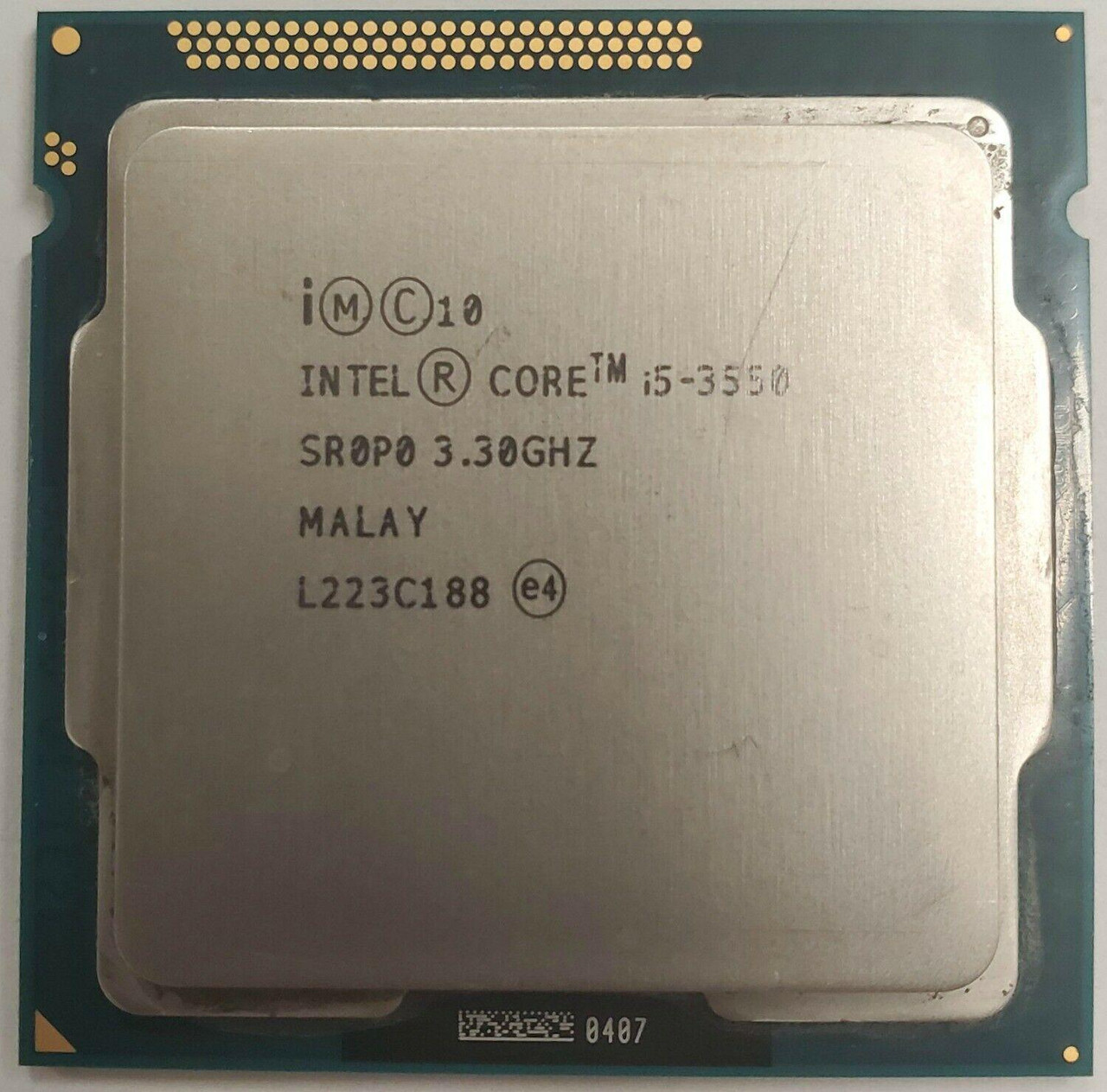 Процесор Intel Core i5-3550 до 3,70 GHz 4 Ядра / 6 MB кеш / HD Graphics 2500 / s1155