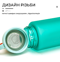 Пляшка для води Casno Waterbottle KXN-1234 500 ml blue, фото 4