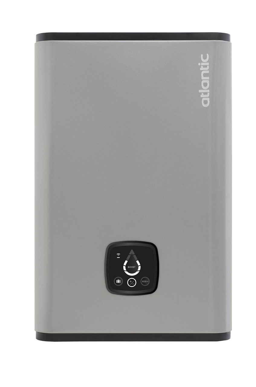 Водонагрівач побутовий електричний Atlantic Vertigo Steatite WI-FI 80 ES-MP0652F220-S WD (2250W) silver 84132