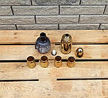 Набір для алкоголю Золота Пуля 250 мл та Граната 500 мл - подарунок для чоловіків, військових, командирів, фото 3