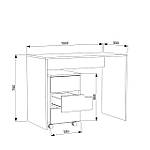 Стіл комп'ютерний LEGA 71, фото 3