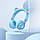 Навушники Bluetooth Stereo Hoco W39 Cute Cat Ear blue, фото 4