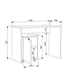 Стіл комп'ютерний LEGA 72, фото 4