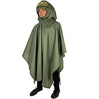 Тактичний пончо ЗСУ плащ-намет олива XL