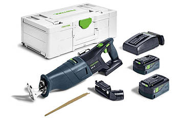 Акумуляторна шабельна пила - ножівка Festool RSC 18 5,0 EB-Plus