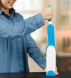 Самоочищувальна щітка для чищення одягу та меблів набір щіток для видалення вовни та ворсу, фото 3