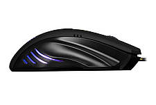 Мишка провідна ігрова 2E GAMING MG280 LED USB 1200-3200 DPI Чорний (2E-MG280UB), фото 4