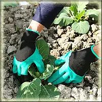 Садові рукавички з пазурами Garden Genie Gloves Гарден Джені Гловес