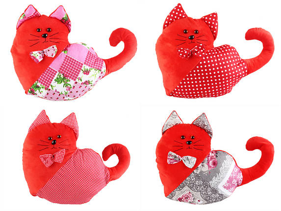 М'яка іграшка Серце Кіт 34 см, Серце/6, фото 1