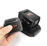 Акумуляторна болгарка Bosch GWS-48 PRO 48 V, 6 Ah, КШМ Бош, шліфмашина, з регулятором обертів, фото 5