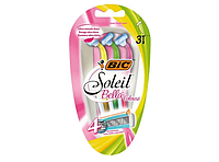 Станки для бритья BIC Soleil Bella Colours, на 4 лезвия (3шт.)