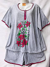 Жіноча піжама (р.4XL-8XL) купить оптом