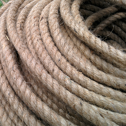 Джутова мотузка 12 мм - уцінка, фото 2