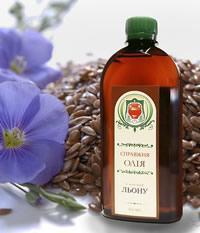 Лнане масло 500 мл холодний віджим "Справжня олія", фото 1