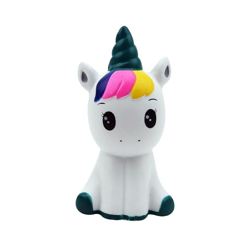 М'який антистрес іграшка Сквіші Єдиноріг Unicorn — білий (AS-86959)