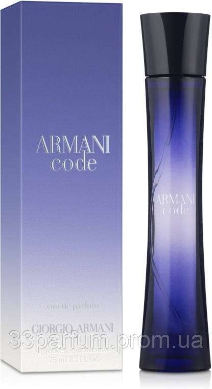 Женские духи Giorgio Armani Code Woman Pour Femme 33 ml. (Джорджио Армани Код Женские Пур Фэм) - фото 2 - id-p1778668667