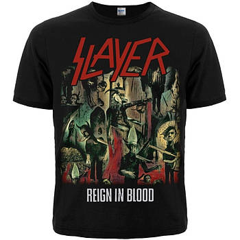 Футболка Slayer "Reign In Blood", Розмір M