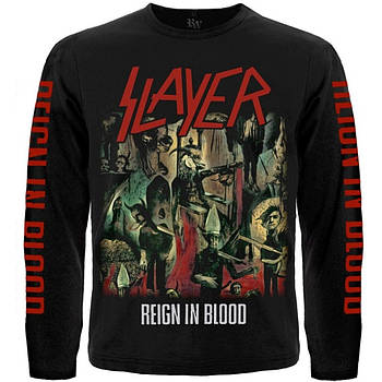 Футболка з довгим рукавом Slayer "Reign In Blood", Розмір L