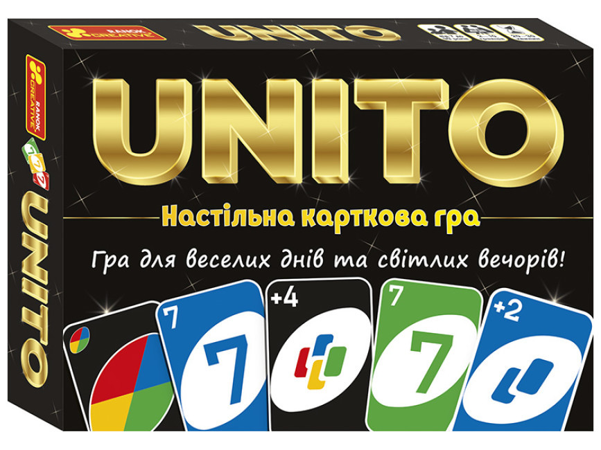 Книга Настільна карткова гра UNITO