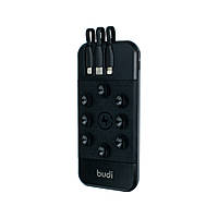 M8J098 - Budi Wireless Pocket Power Bank 10000mAh Black