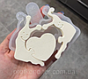 Ексклюзив. Силіконовий молд-конструктор для шоколаду "Закохані равлики", фото 2