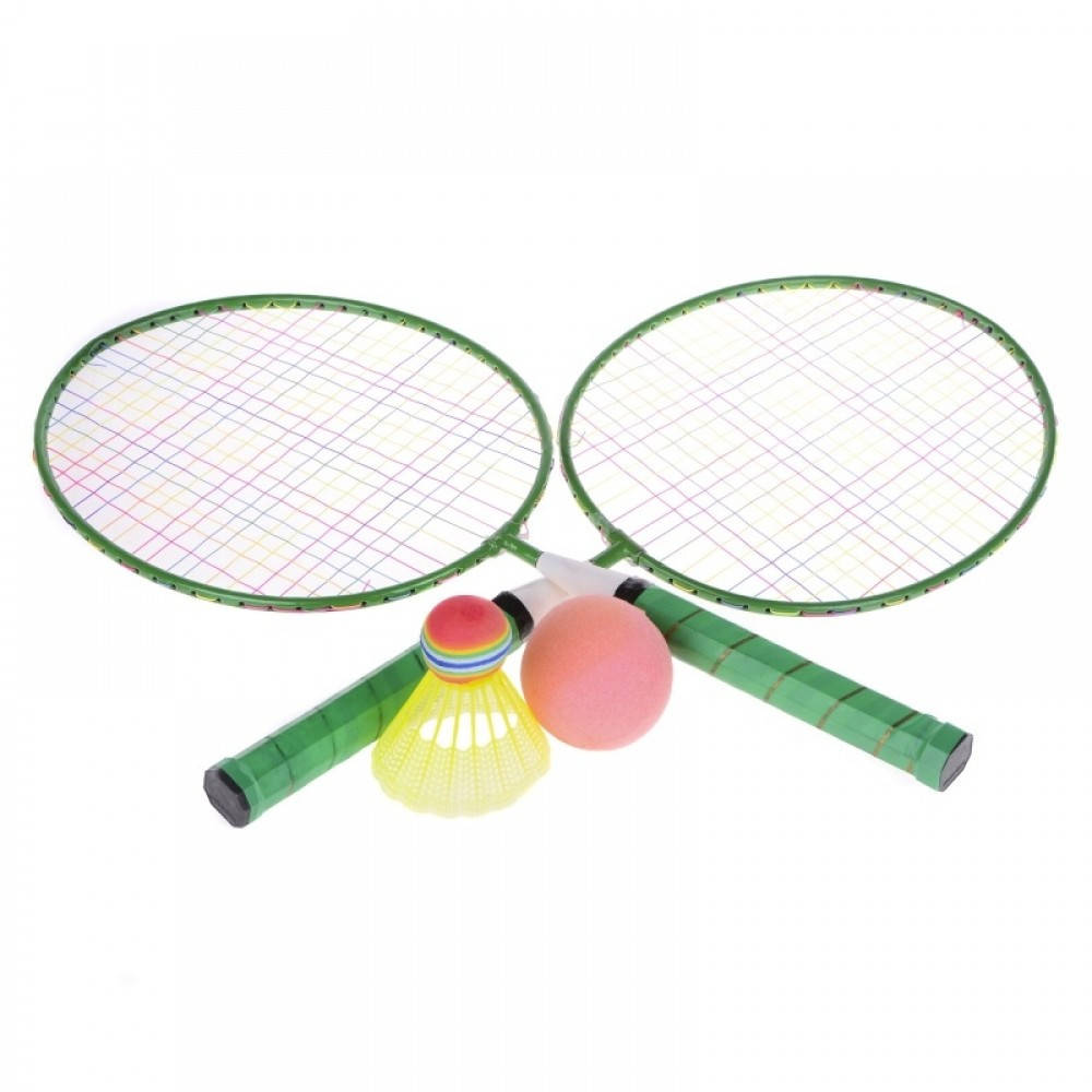 

Игровой набор для подвижных игор Бадминтон и теннис для детей IE93