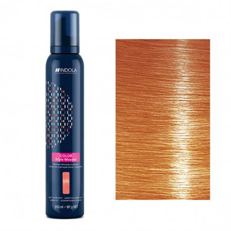 

Mycc для oкpaшивaния вoлoc Indola Color Style Mousse мeдный 200 мл
