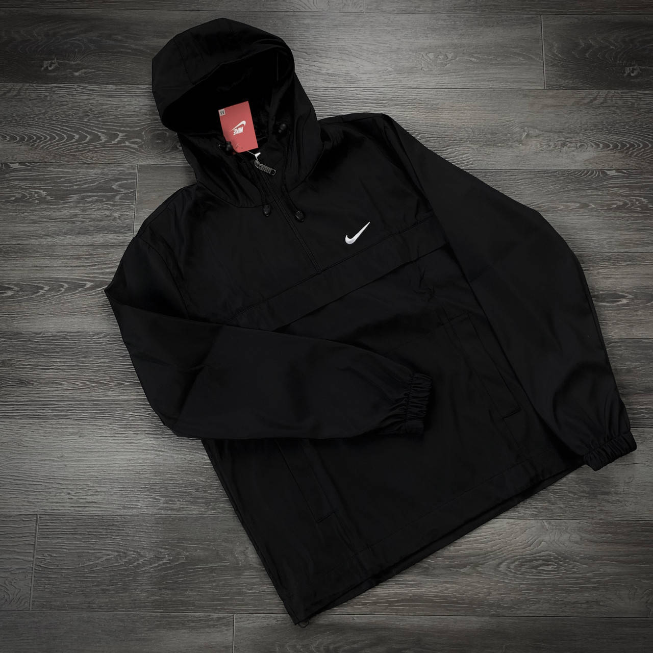 

Анорак Мужской Nike President Черный найк ветровка XXL,3XL