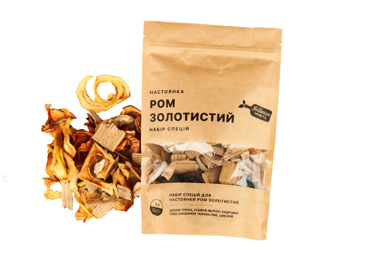 

Набор специй для настойки в стиле "РОМ ЗОЛОТЫСТИЙ" 120 г