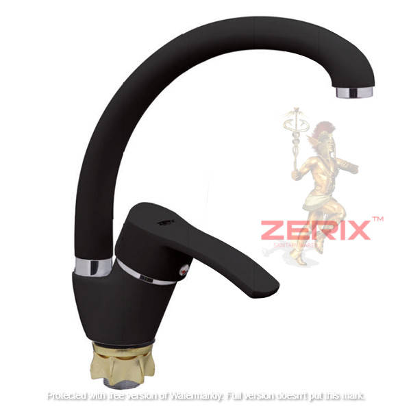 

Смеситель для кухни ZERIX YUB 279 BLACK, Черный