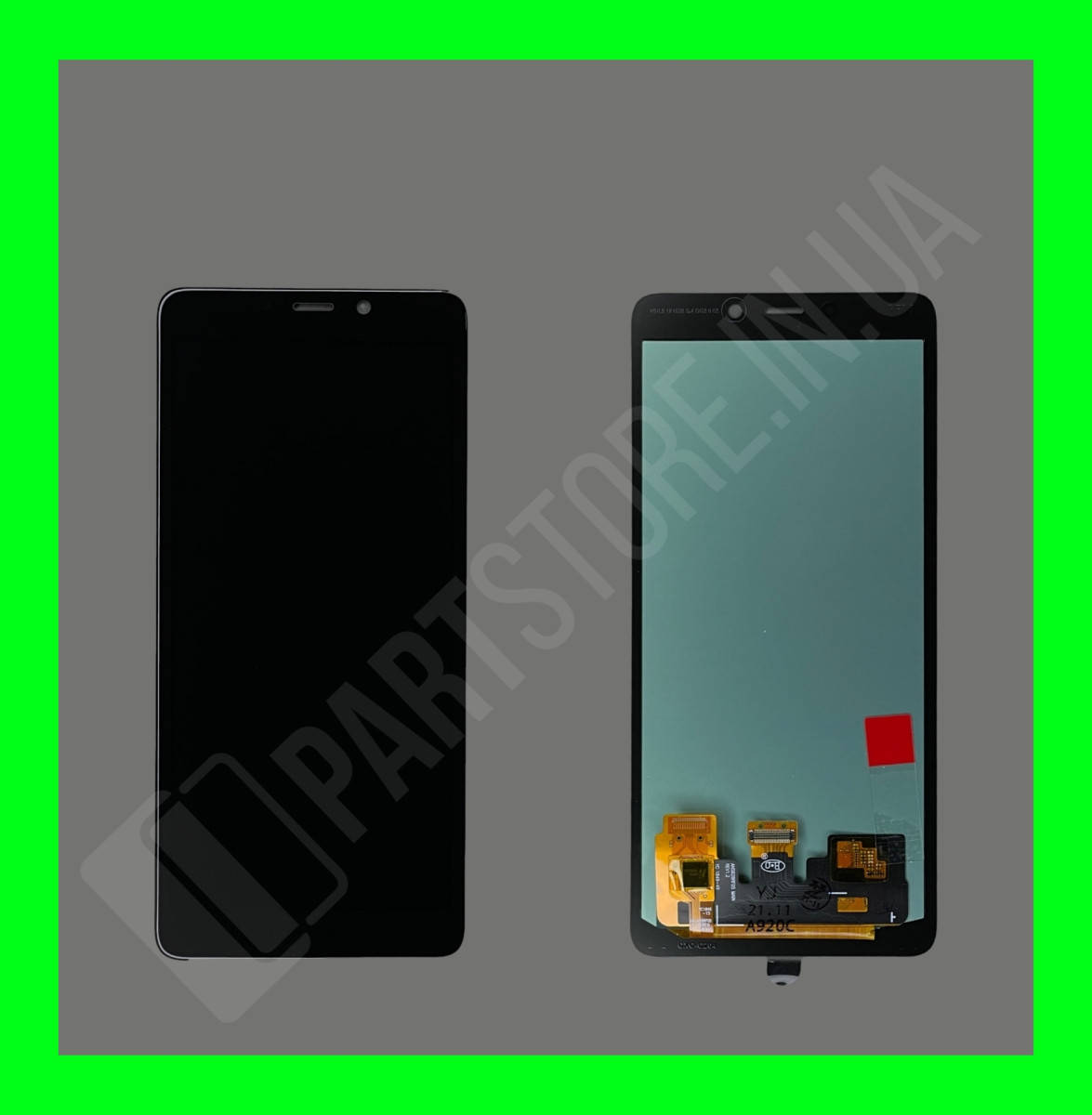 

Дисплей модуль Samsung SM A920 OLED A9 Black 2018 в сборе с рамкой, Черный