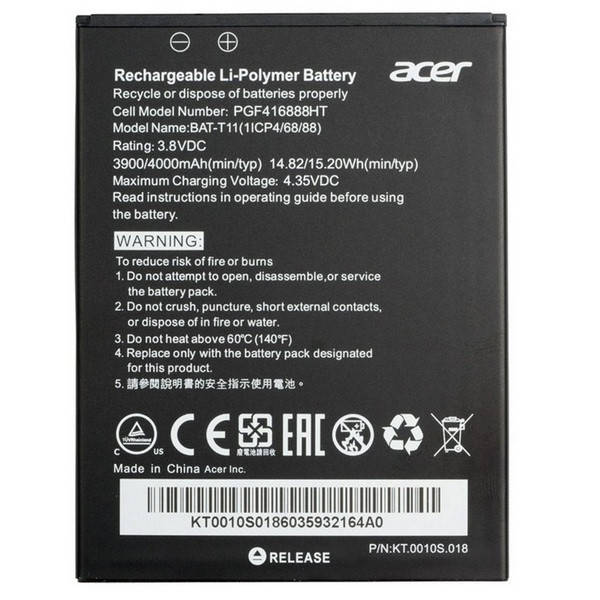 

Аккумулятор Acer Liquid Z630 / BAT-T11 Original