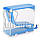 ДИСПЕНСЕР ДЛЯ ВАЛИКІВ - БЛАКИТНИЙ, фото 2