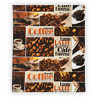 Полотенце кухонное вафельное Кофе Home line 135107 50х60 см