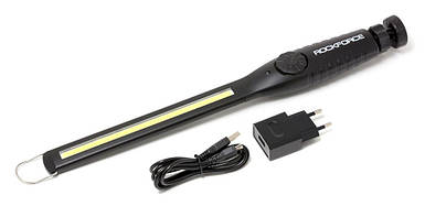 Ліхтар світлодіодний акумуляторний на магнітном шарнирі з регулюванням яскравості (400Lm;2200mAh;зарядка 220V/USB)