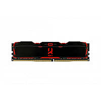 Модуль памяти для компьютера DDR4 8GB 3200 MHz IRDM X Black Goodram (IR-X3200D464L16SA/8G)