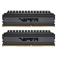 Модуль памяти для компьютера DDR4 64GB (2x32GB) 3200 MHz Viper 4 Blackout Patriot (PVB464G320C6K)