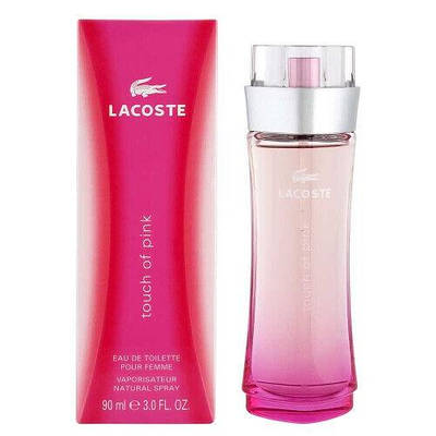 Брендова туалетна вода жіноча Lacoste Touch Of Pink 90ml оригінал, легкий квітково-фруктовий аромат