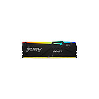 Модуль памяти для компьютера DDR5 16GB 5600 MHz Beast RGB AM5 Black Kingston Fury (ex.HyperX)