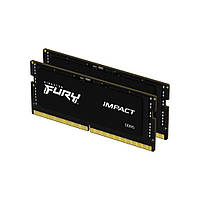 Модуль памяти для ноутбука SoDIMM DDR5 16GB (2x8GB) 4800 MHz FURY Impact Kingston Fury (ex.HyperX)