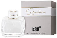 Женская парфюмированная вода Montblanc Signature 90ml оригинал, восточно цветочные духи с ароматом ванили