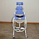 Б/У Стільчик для купання дітей з ДЦП R82 Flamingo Toilet Bathing Chair Size 2 (Used), фото 6