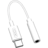 Переходник XO NB-R161 Audio Adapter Type-C to 3.5 мм White